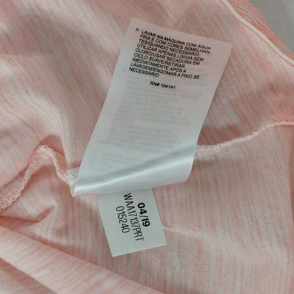 Reebok Athletic Tank Top Small Orange White - Picture 6 of 6